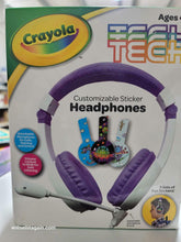 Crayola Tech Customizable Sticker Headphones